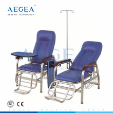 AG-TC001B avec la chaise de perfusion médicale réglable en cuir d&#39;hôpital de traitement de patient de PVC